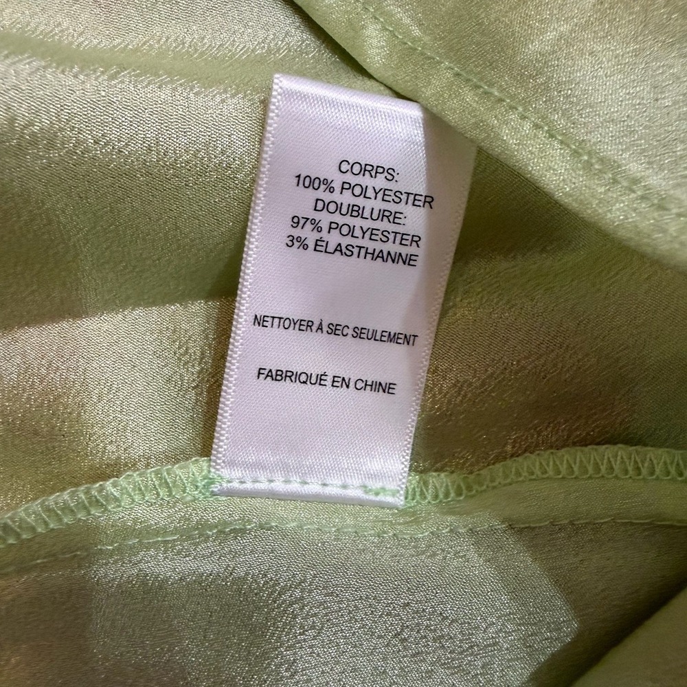 ASTR Tie Back Flutter Sleeve Open Back Cut Out Maxi Dress in Lime Pink Floral L - Picture 7 of 9
